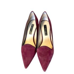 Steve Madden Purple Suede Heels